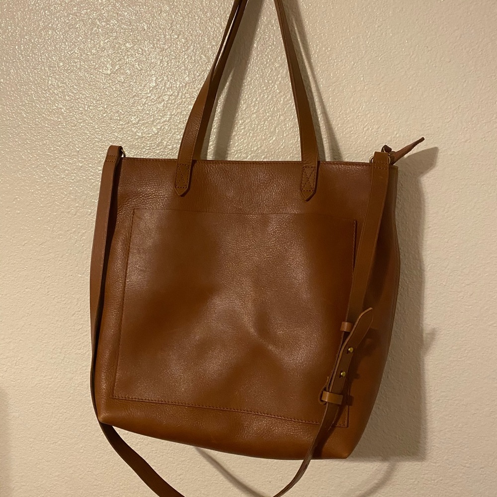 Madewell The Zip-Top Medium Transport Tote